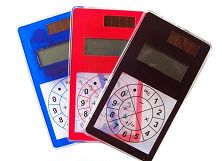 Touch screen calculator